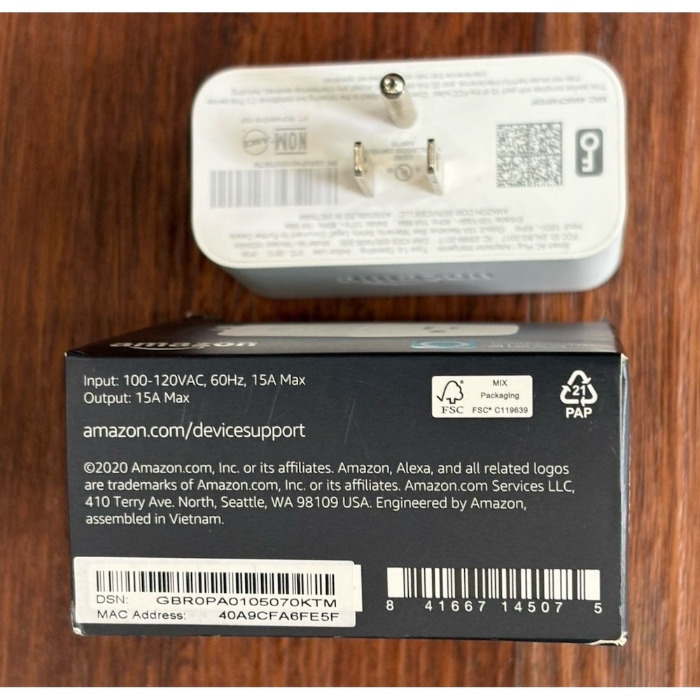 Amazon Smart Plug White - Picture 8 of 9